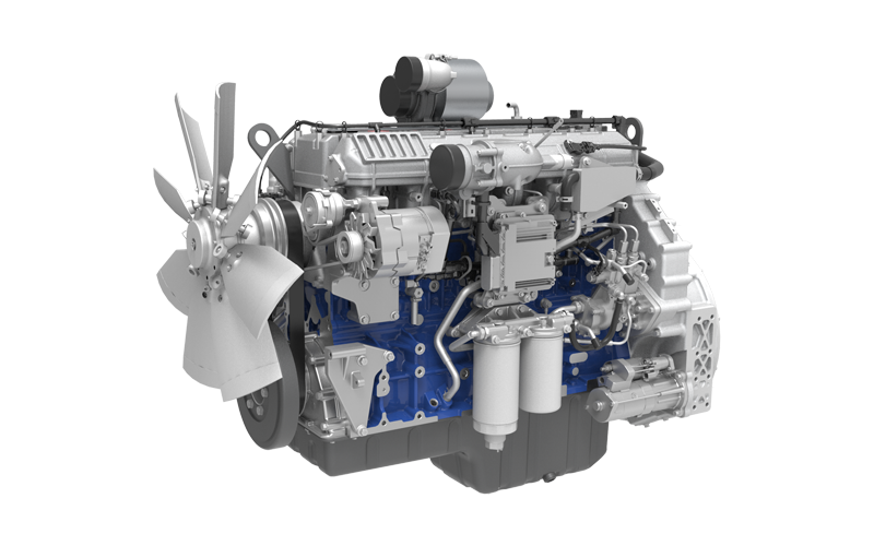 Motor para maquinaria de cosecha WP8