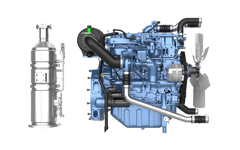 Motor para generación de energía de la serie 4M12 (UE Stage V)